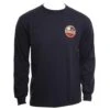 Circle Wave Navy Blue Long Sleeve