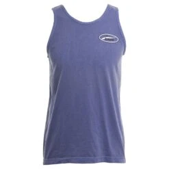 Original Logo In Blue Tank Top
