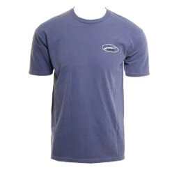 Original Logo In Blue Shirt