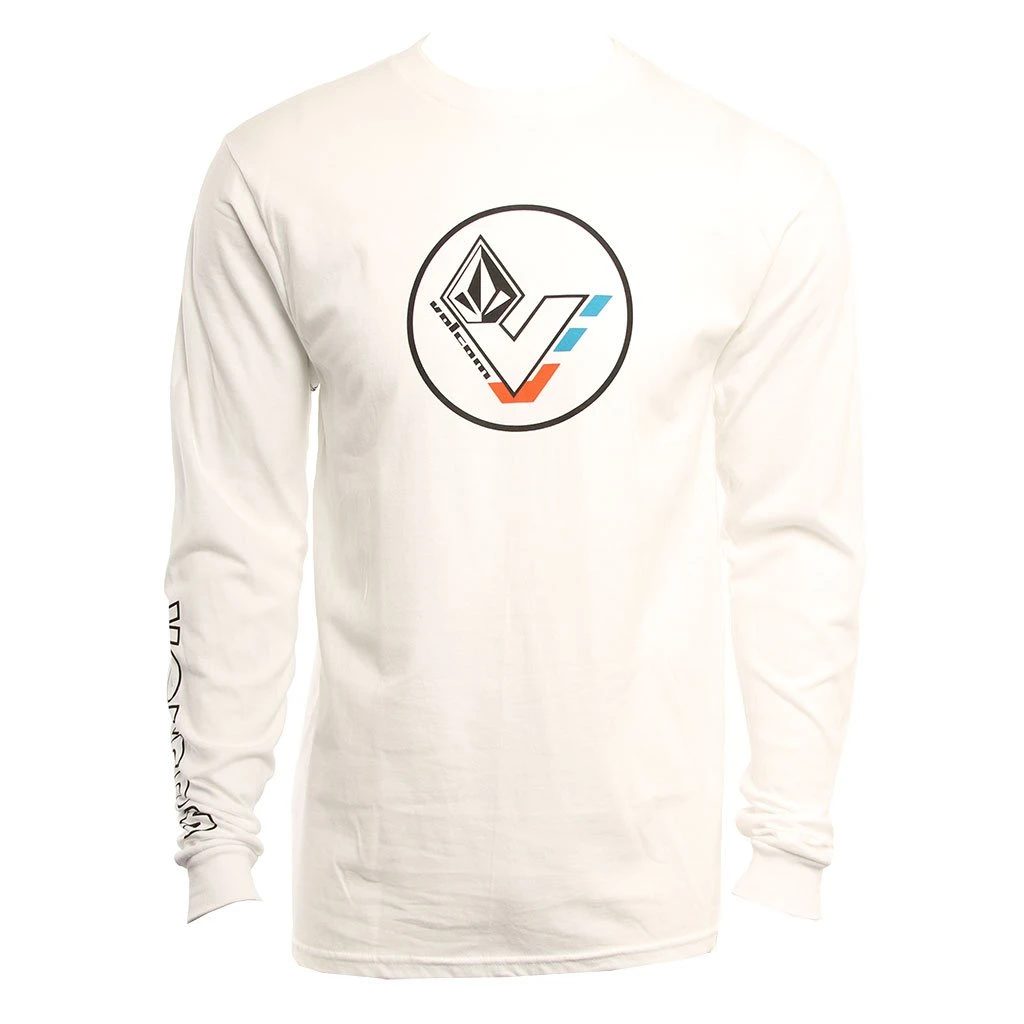 Volcom V-Line LS In White Shirt
