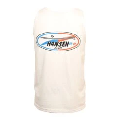 50-50 Cardiff Original In White Tank Top