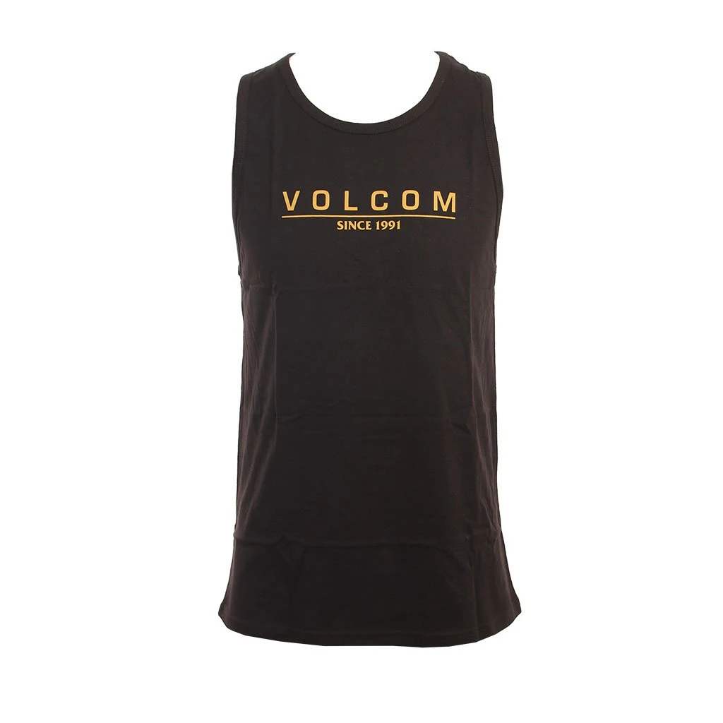 Volcom Ninetyone In Black Tank Top