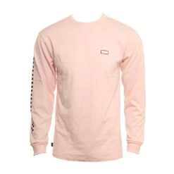 Vans Off The Wall Classic LS In Pink Shirt