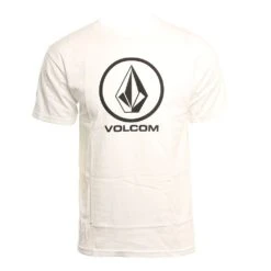 Volcom Crisp Stone Tee Shirt In White
