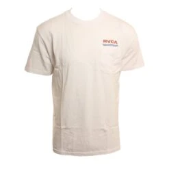 RVCA Oval In White Shirt