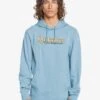 Quiksilver Instant History Hoodie In Blue Sweatshirt