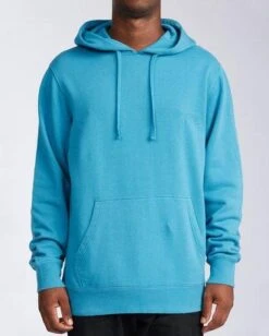 Billabong Wave Washed Pullover Hoodie In Blue Sweatshirt