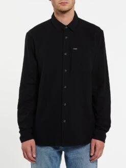 Volcom Caden Solid In Black Shirt