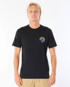 Rip Curl Horizon In Black Shirt