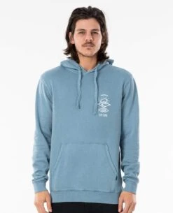 Rip Curl Search Icon Hood In Blue Sweatshirt