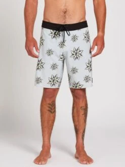 Volcom Burch Stoney 19 In Grey Boardshort