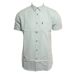 Rip Curl Ourtime In Light Blue Woven Shirt