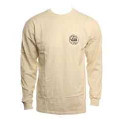 Vans Tried And True LS In Cream (Z6K) Shirt