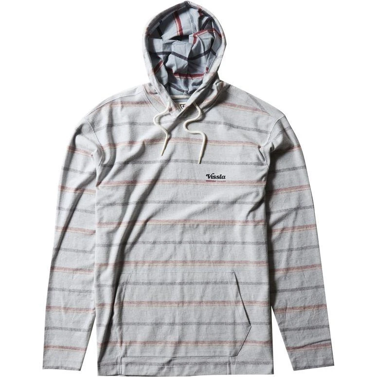 Vissla Summit PO Hoodie In Light Slate (Lst) Sweatshirt