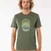 Rip Curl Lighthouse In Olive Marle (Olv Shirt