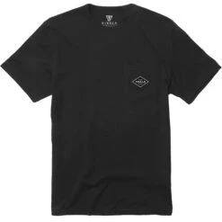 Vissla Barnstorm Pocket Tee Shirt In Phantom (Pha)
