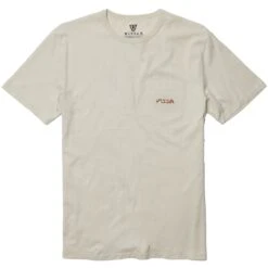 Vissla Primitive Pocket Tee Shirt In Bone (Bon)