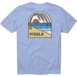 Vissla Stoke Island In Blue Shirt