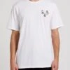 Volcom Burch Tee Shirt In White