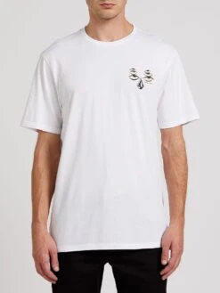 Volcom Burch Tee Shirt In White