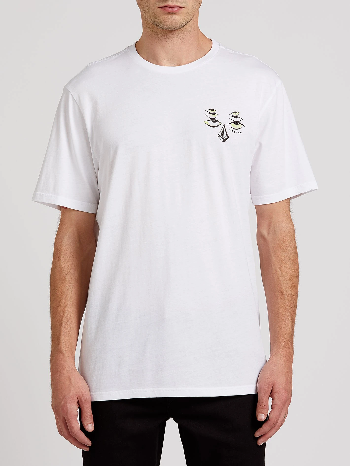 Volcom Burch Tee Shirt In White