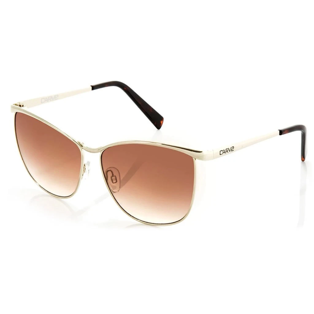 The Amanda Non-Polarized In Brown Sunglasses