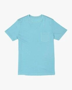 RVCA PTC 2 Pigment In Blue Shirt