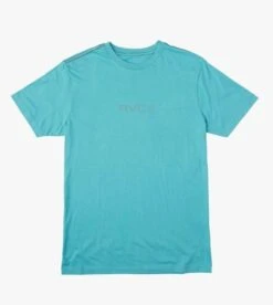 RVCA Small Short Sleeve In Blue Shirt