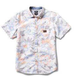 Vans X Tudors Buttondown In Tudor Floral Woven Shirt