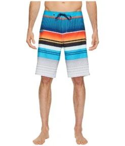 Quiksilver Everyday Stripe Vee 21 Boardshorts (cherry Tomatoe)