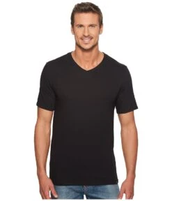 HURLEY Staple V-neck Tee (black)