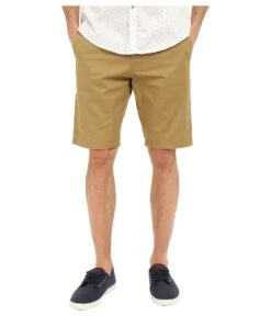 Volcom Frickin Modern Stretch Chino Shorts (dark Khaki)
